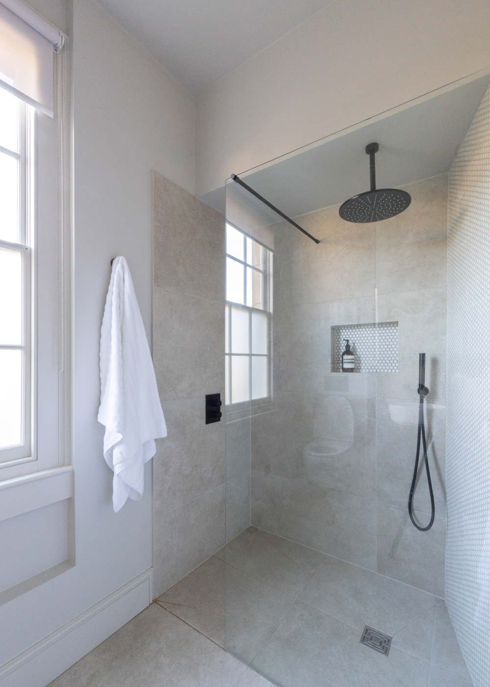 Principle shower room