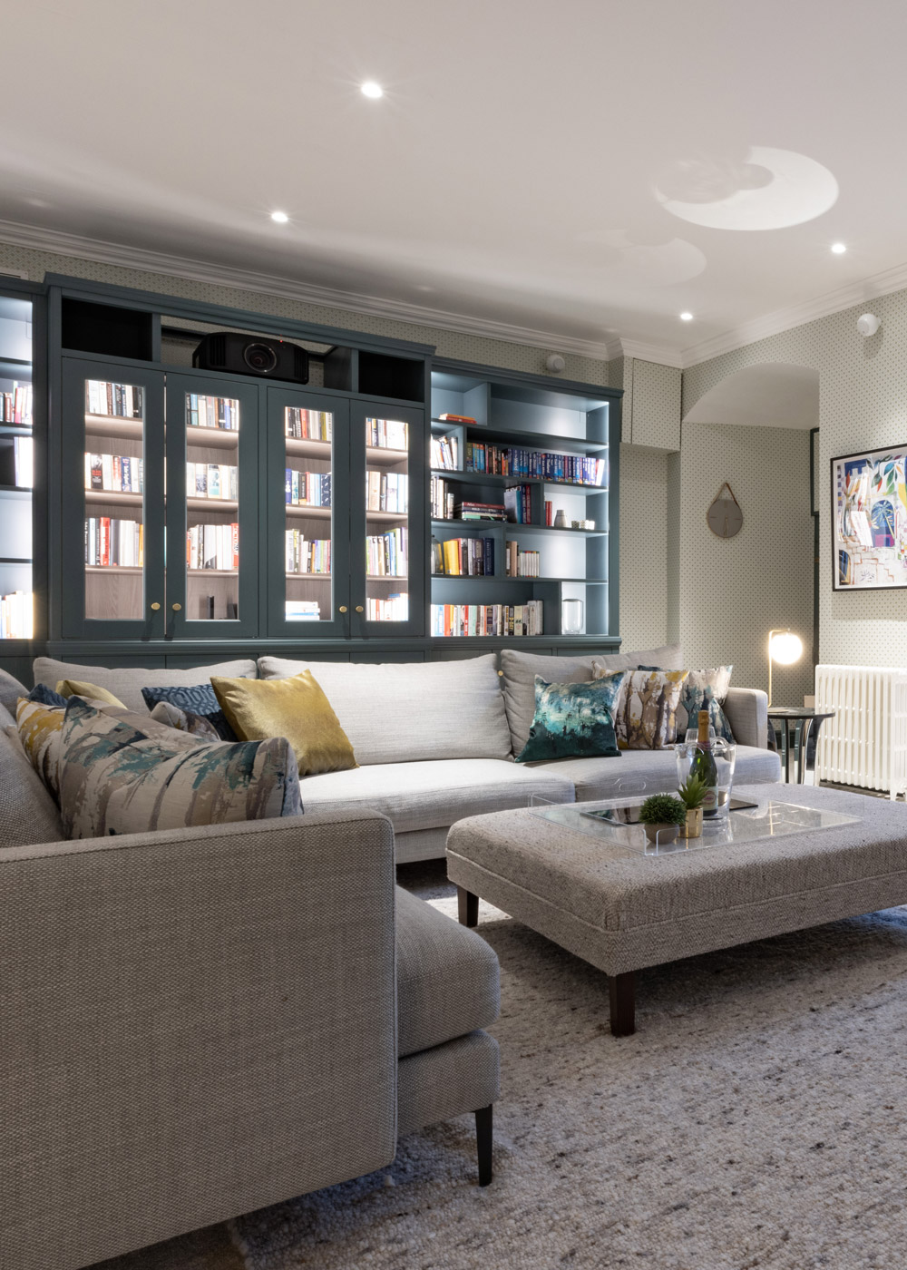Cinema room rear